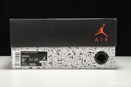 Canvas” 4 Jordan Air “Black 0919